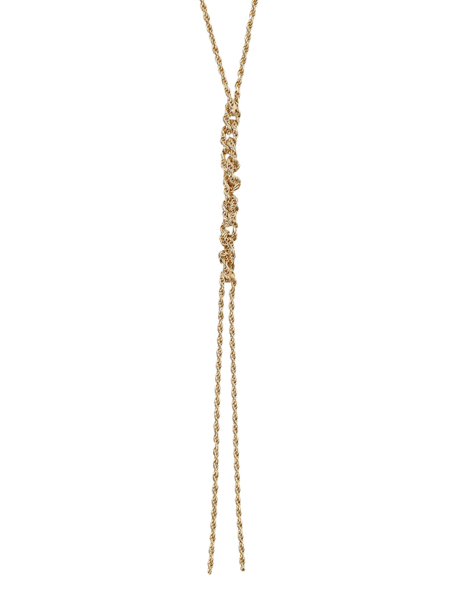Mini tie crochet necklace - Spazio Pritelli