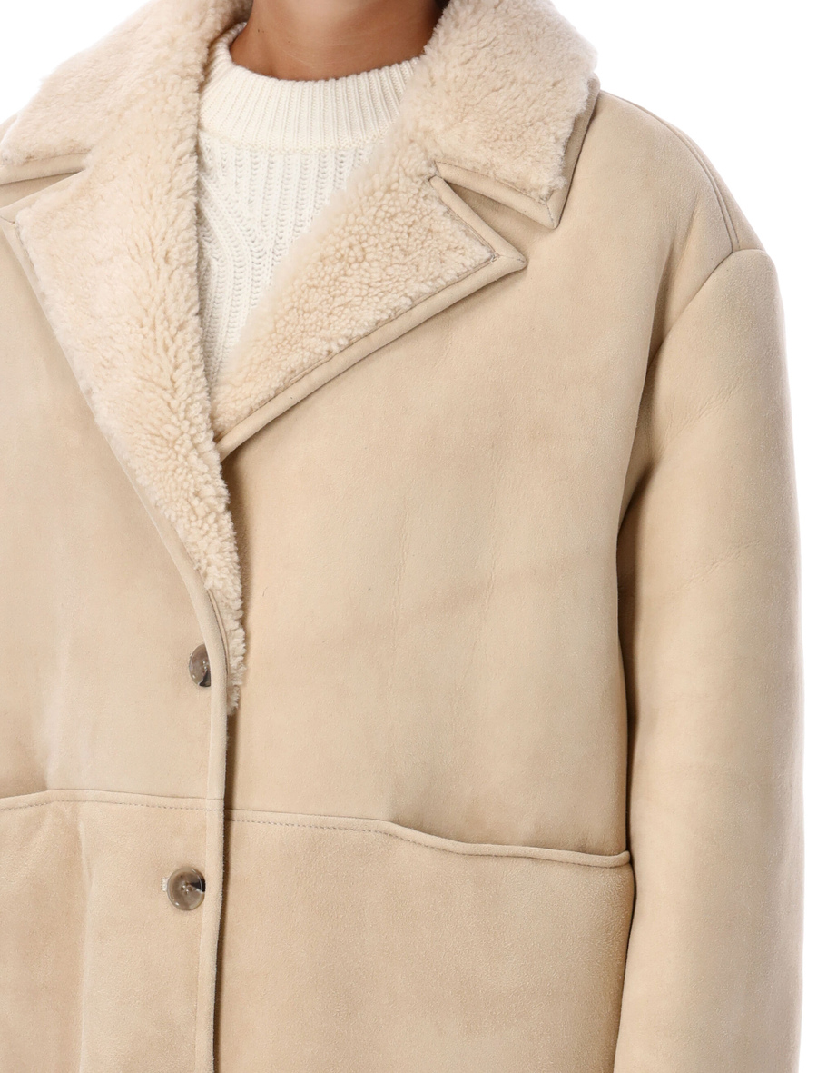 Cirebo shearling coat - Spazio Pritelli