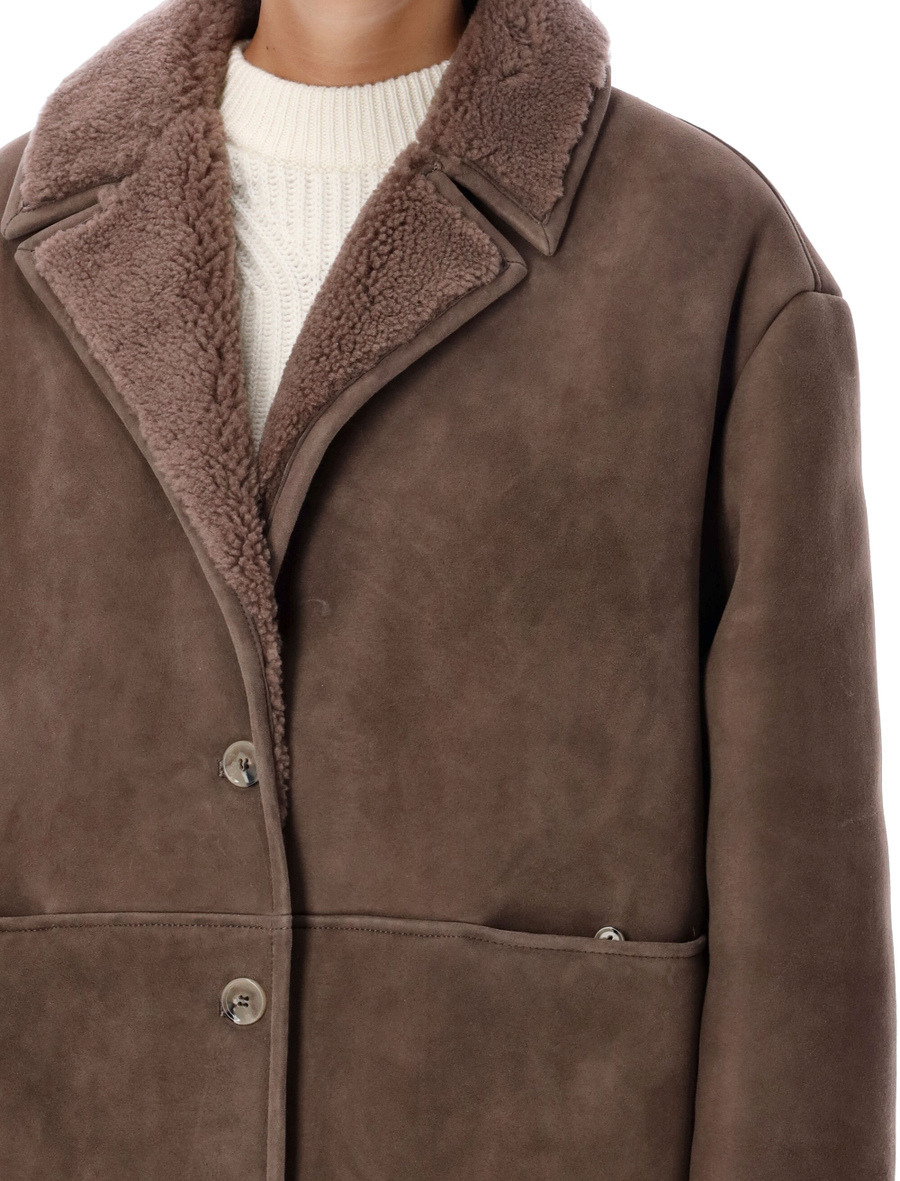 Cirebo shearling coat - Spazio Pritelli