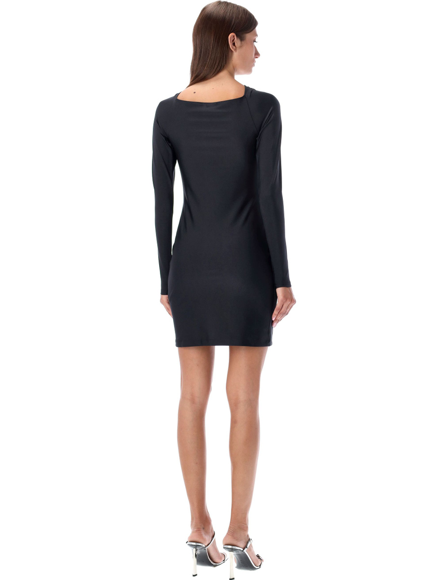 Twisted Cut-Out Jersey Dress - Spazio Pritelli