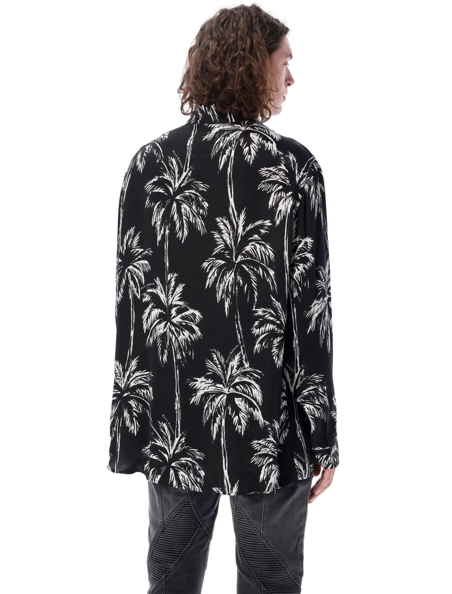 Palm print shirt - Spazio Pritelli