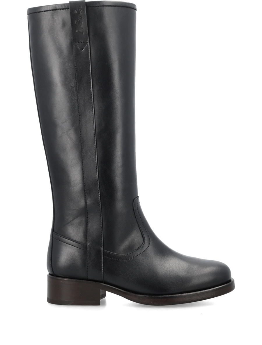 High leather boots - Spazio Pritelli