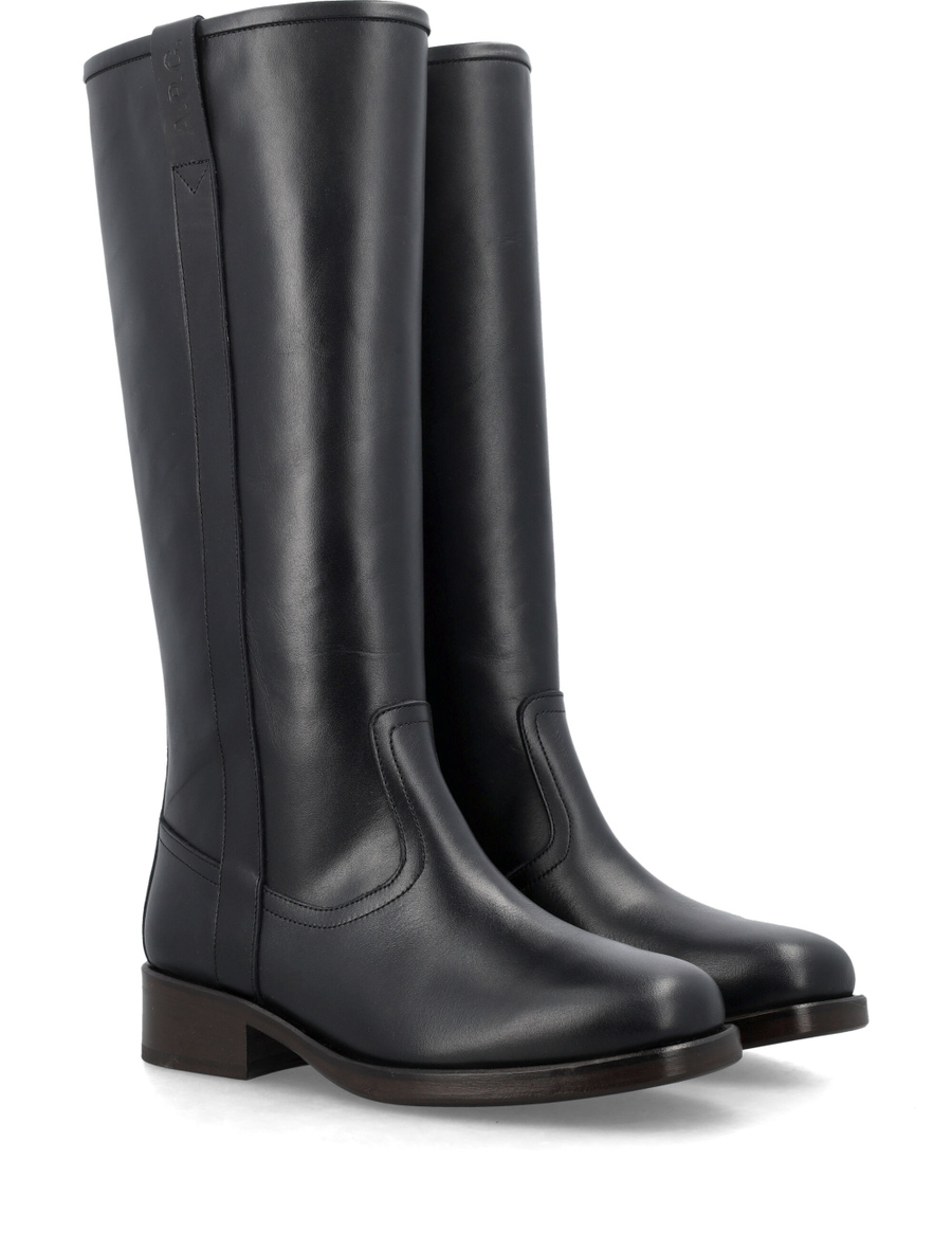 High leather boots - Spazio Pritelli