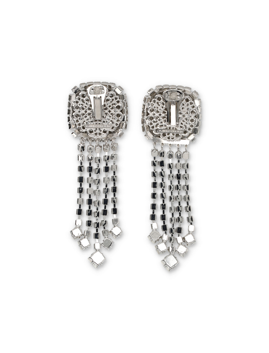 Earring square crystal - Spazio Pritelli