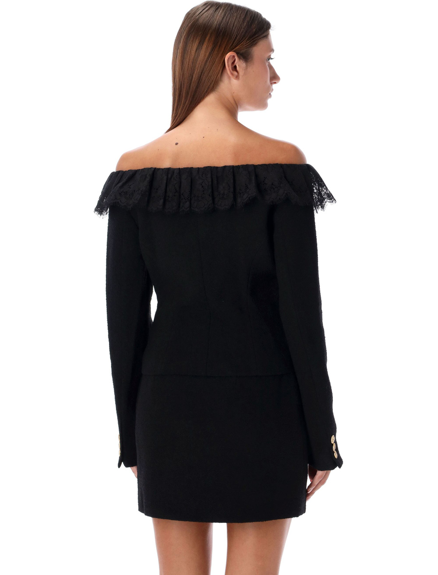 Off-shoulder jacket - Spazio Pritelli