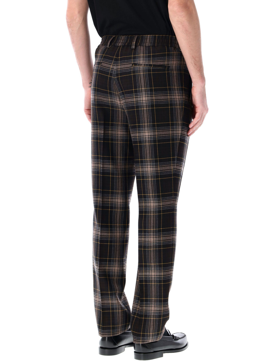 Tartan wool pants - Spazio Pritelli