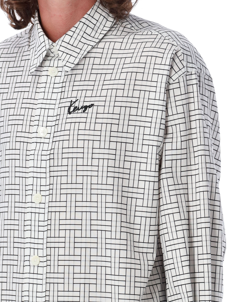 Weave oversize shirt - Spazio Pritelli