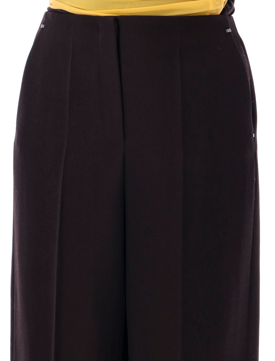 Grain de poudre wool trousers - Spazio Pritelli