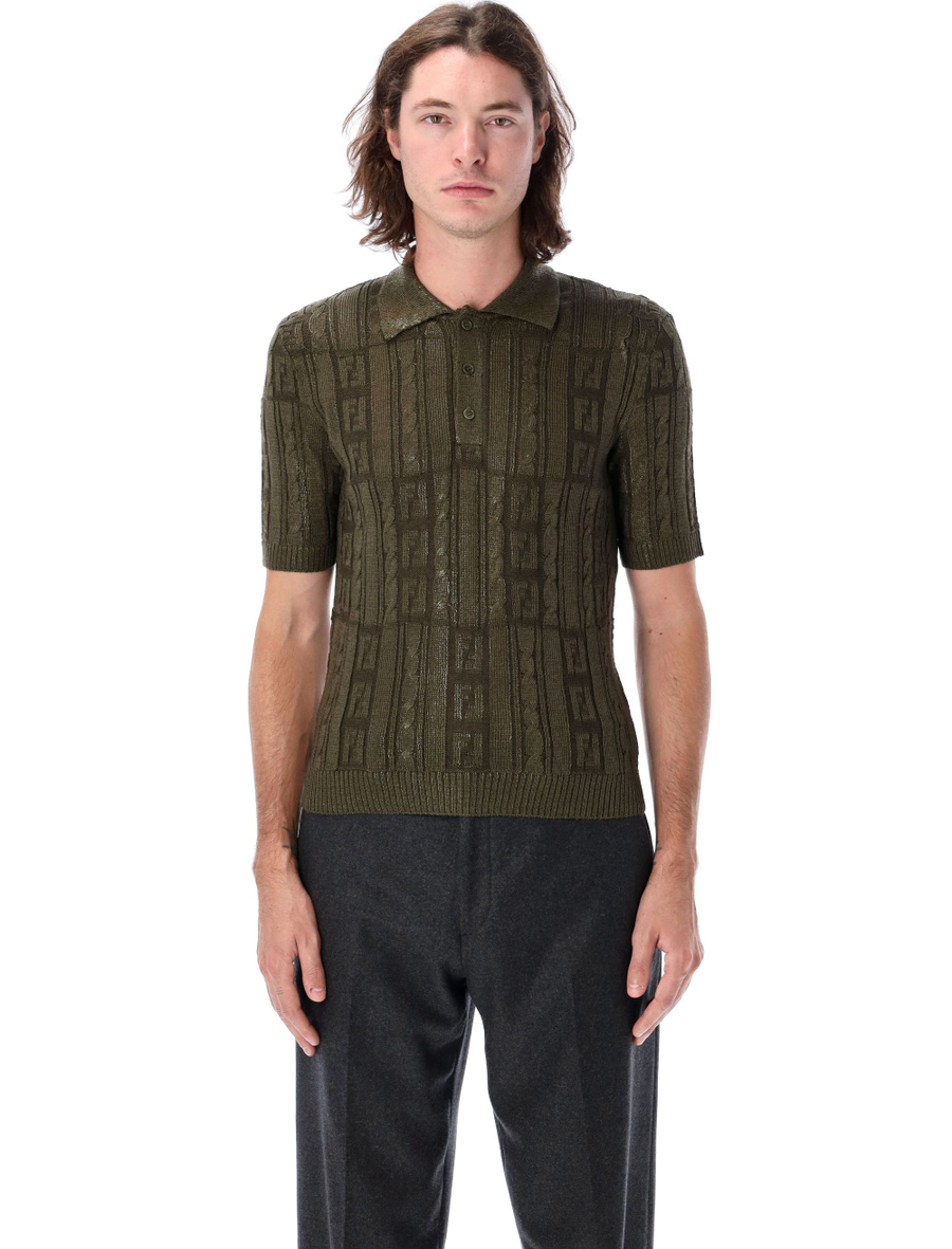 Wool polo shirt - Spazio Pritelli