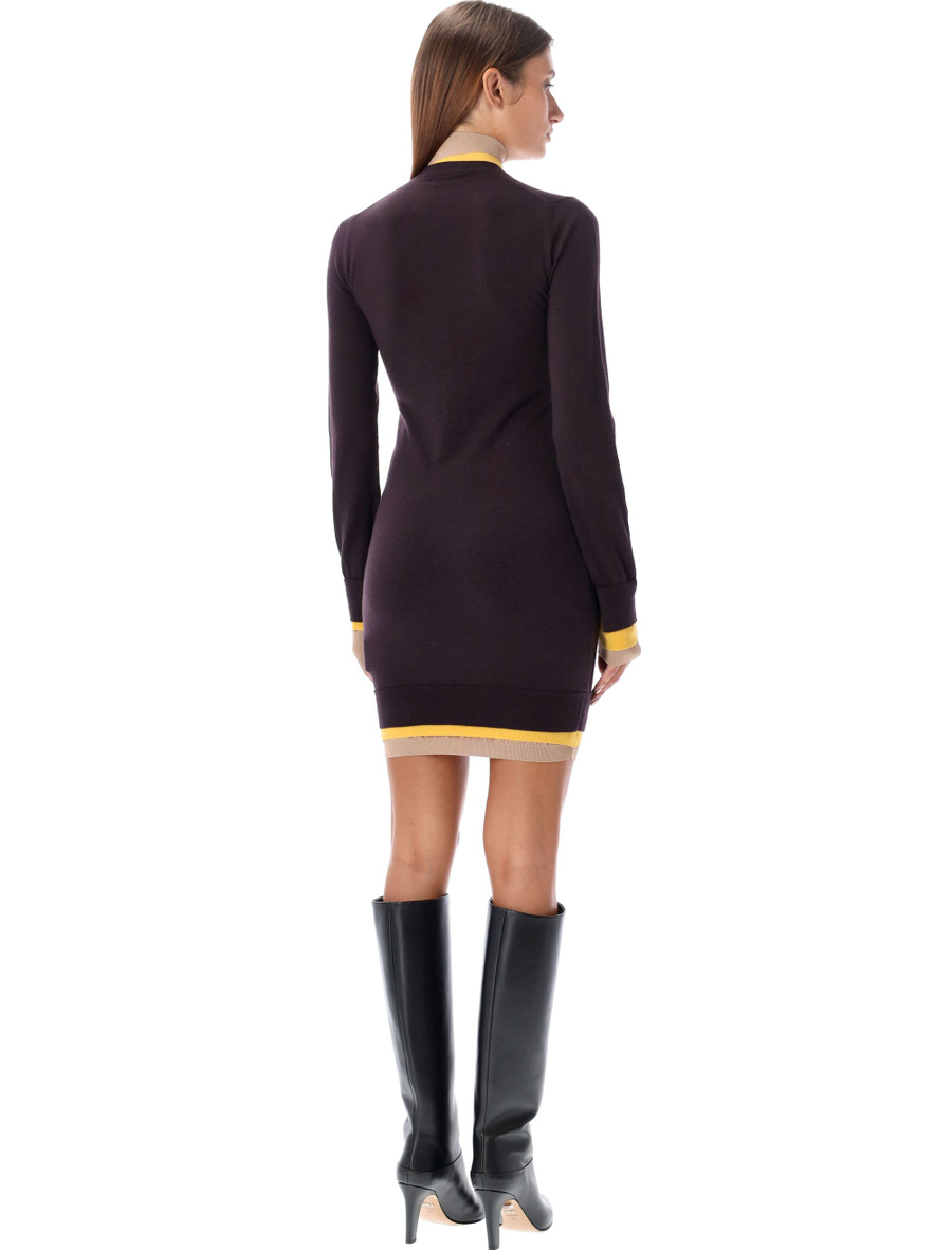 Multi-layer mini dress - Spazio Pritelli