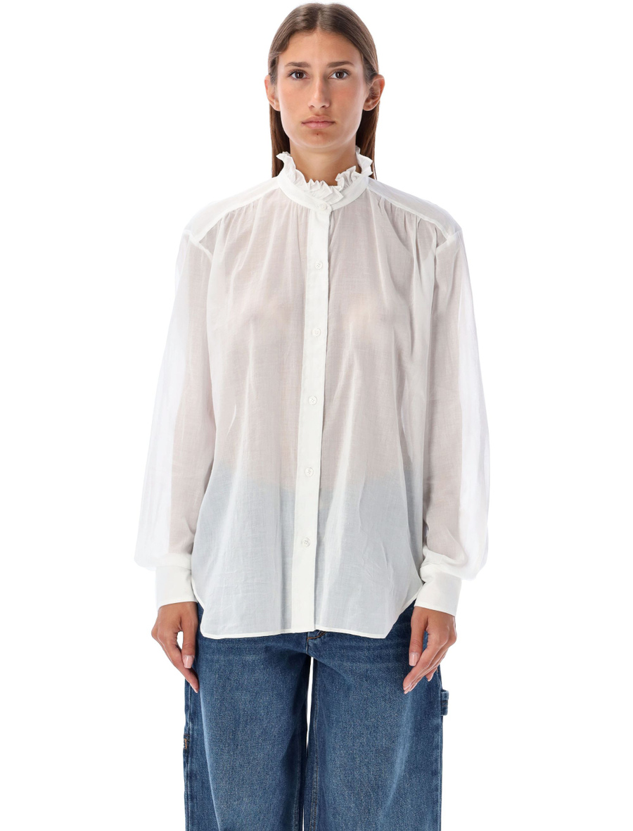 Gamble ruffled shirt - Spazio Pritelli