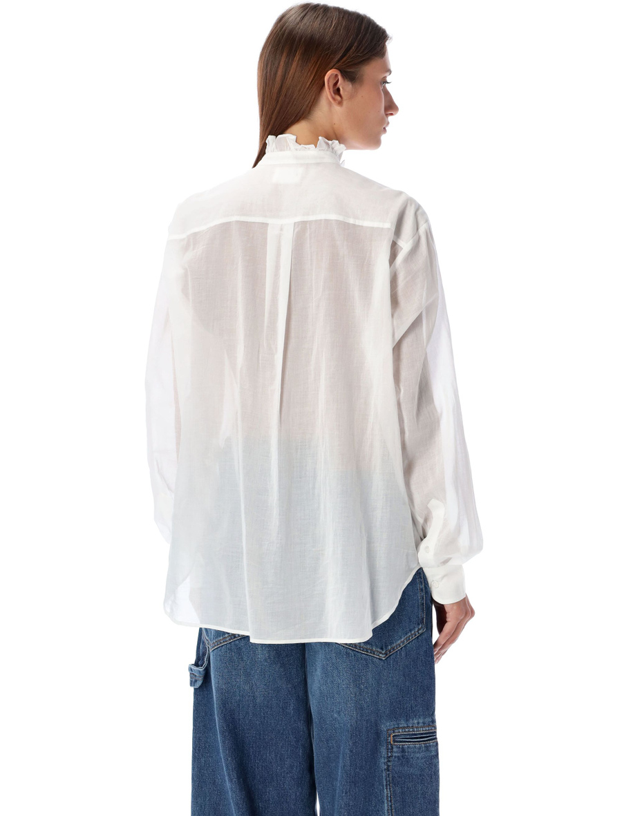 Gamble ruffled shirt - Spazio Pritelli