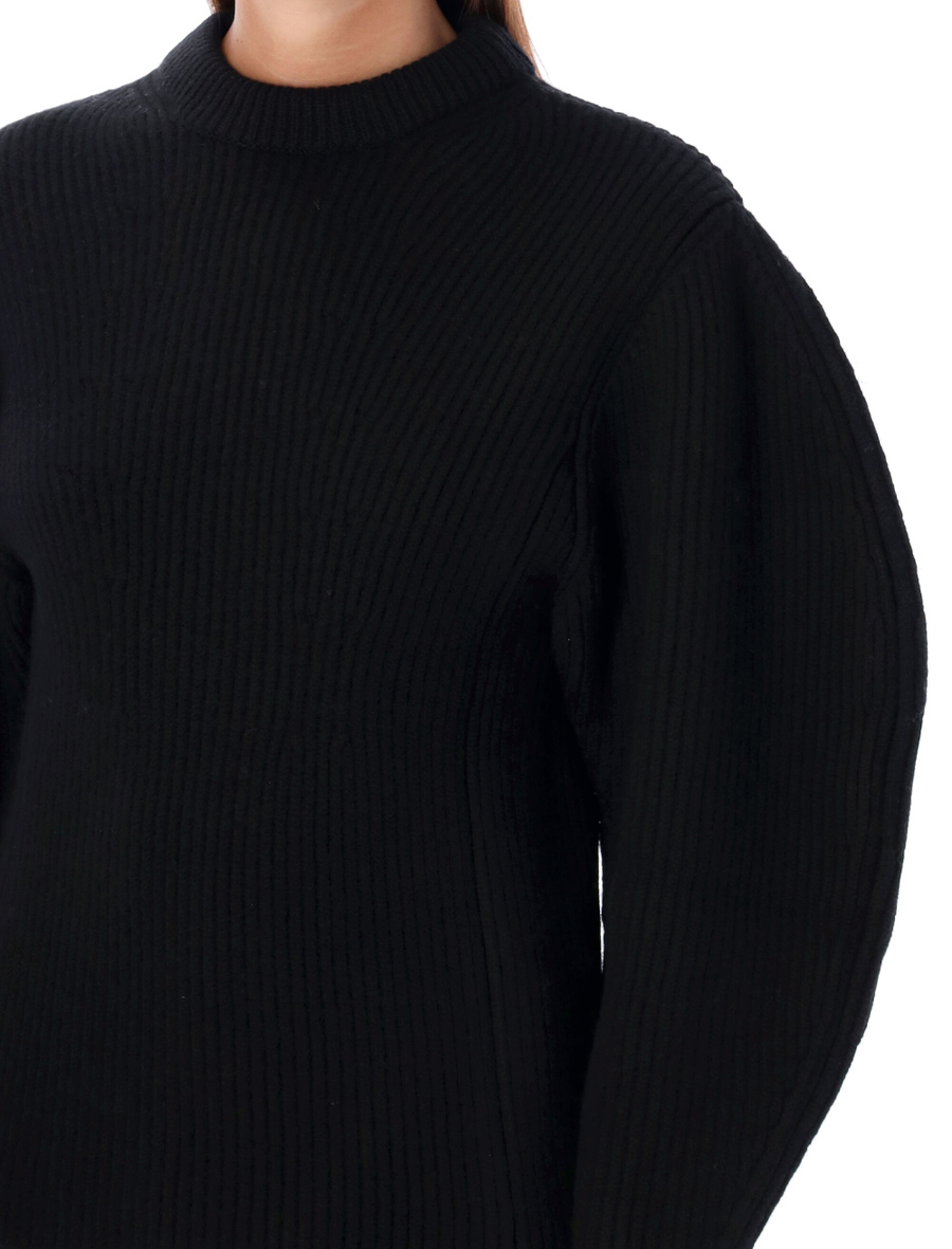 Baloon sleeve fisherman sweater - Spazio Pritelli