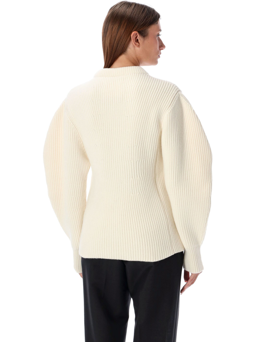 Baloon sleeve fisherman sweater - Spazio Pritelli