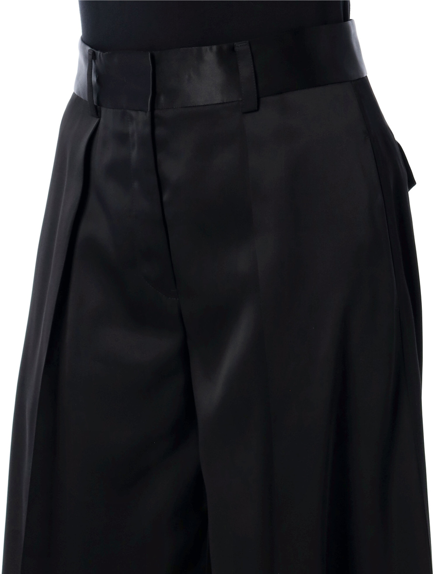 Satin Palazzo pants - Spazio Pritelli