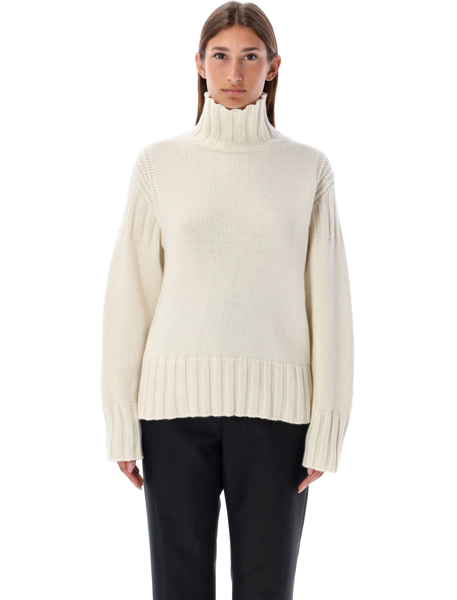 High neck cashmere - Spazio Pritelli