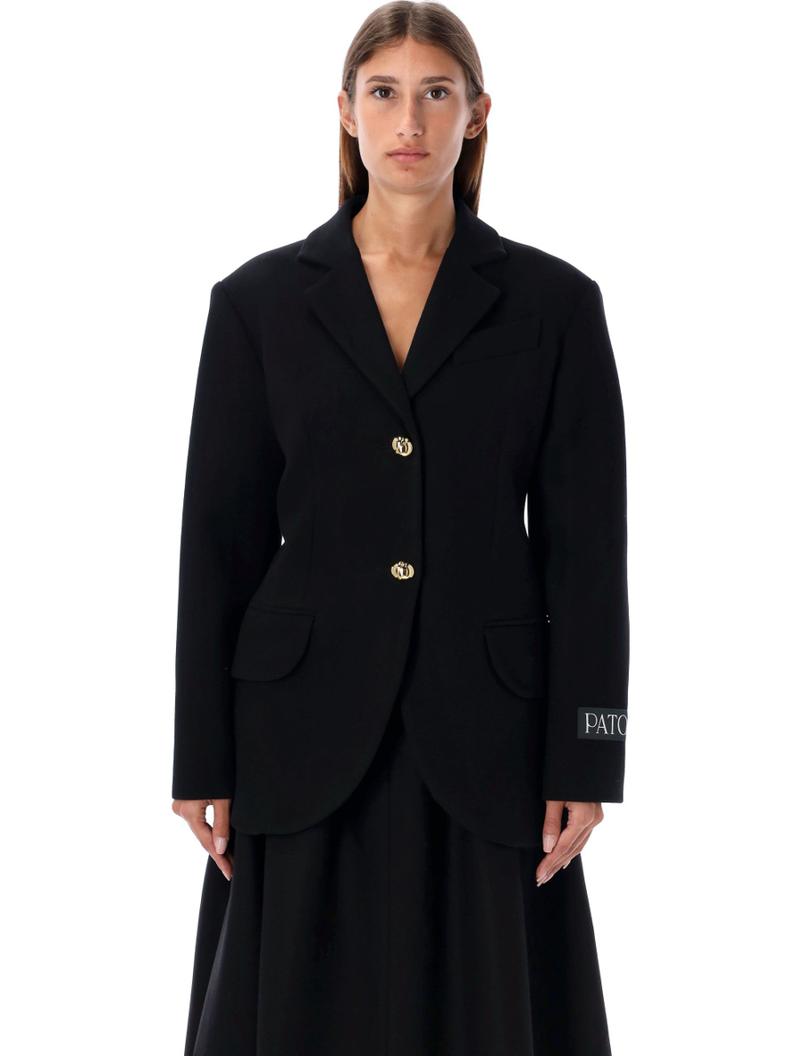Relaxed belted blazer - Spazio Pritelli