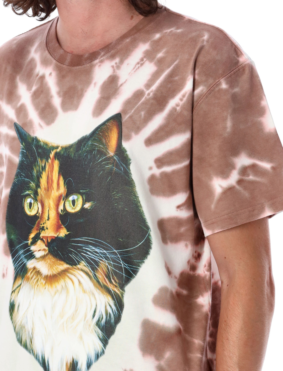 Cat eye print T-shirt - Spazio Pritelli