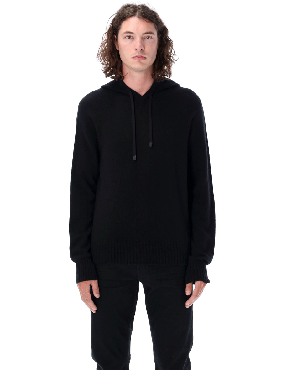 Cashmere hooded knit - Spazio Pritelli