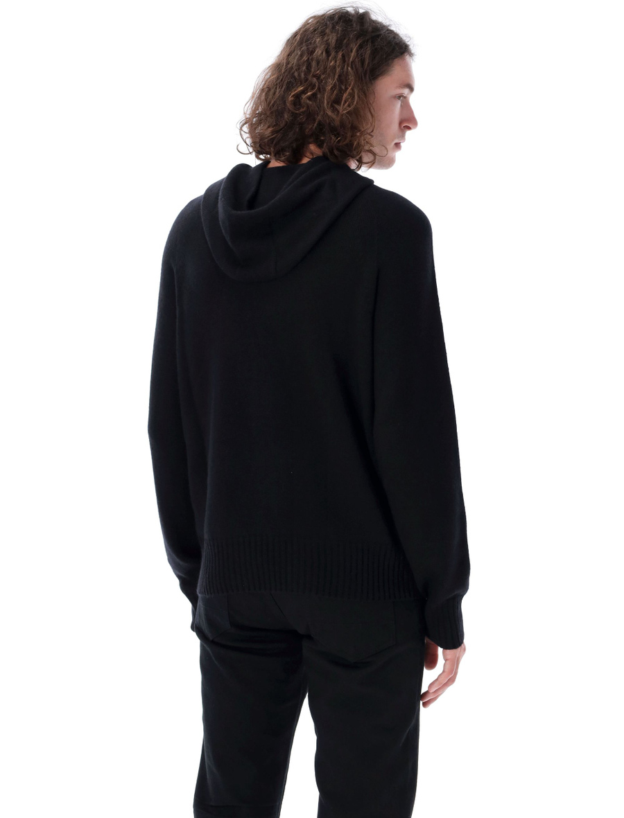 Cashmere hooded knit - Spazio Pritelli