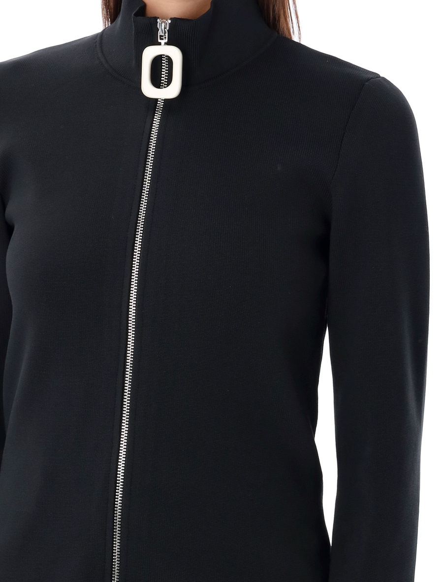 Fitted zip up cardigan - Spazio Pritelli