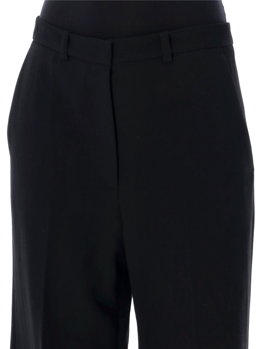 Wide wool trousers - Spazio Pritelli