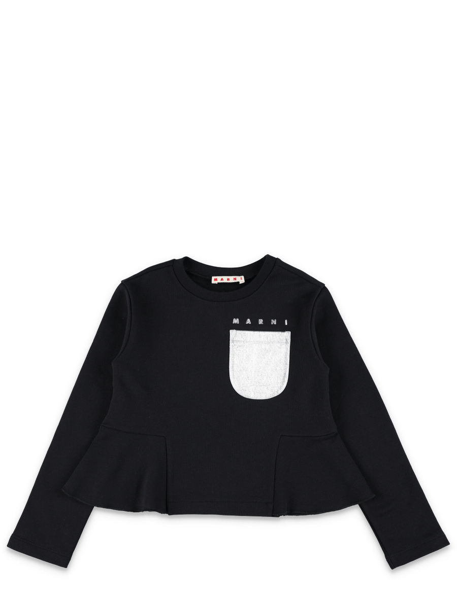 Kid - Contrast pocket sweatshirt - Spazio Pritelli