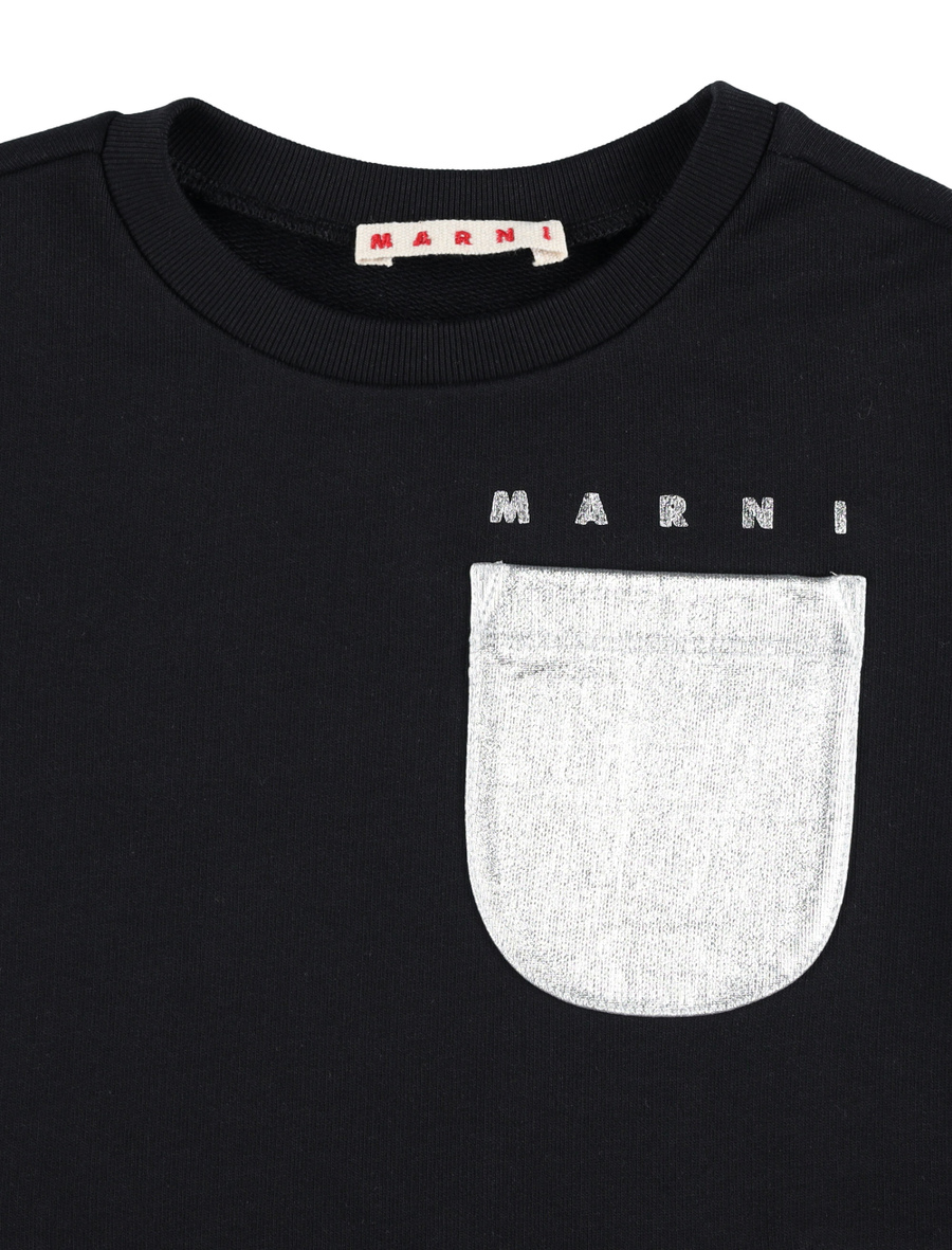 Kid - Contrast pocket sweatshirt - Spazio Pritelli