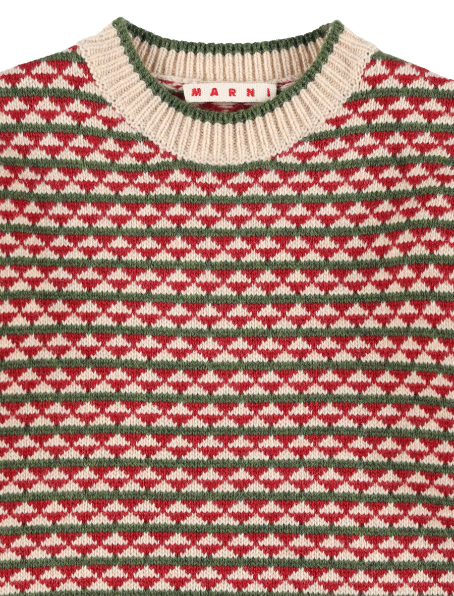 Kid - Jacquard knit sweater - Spazio Pritelli