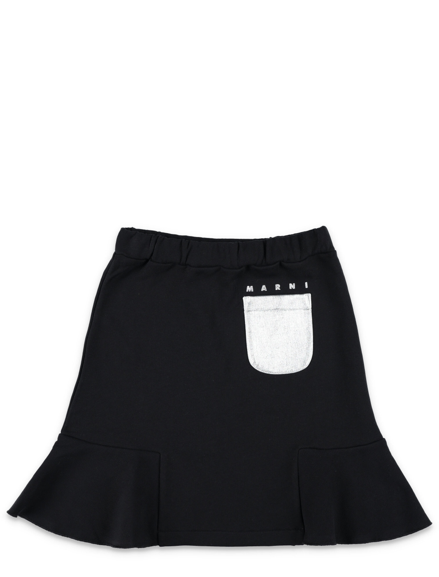 Kid - Contrast pocket skirt - Spazio Pritelli