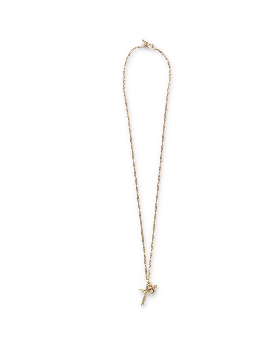 Necklace cross and crest - Spazio Pritelli