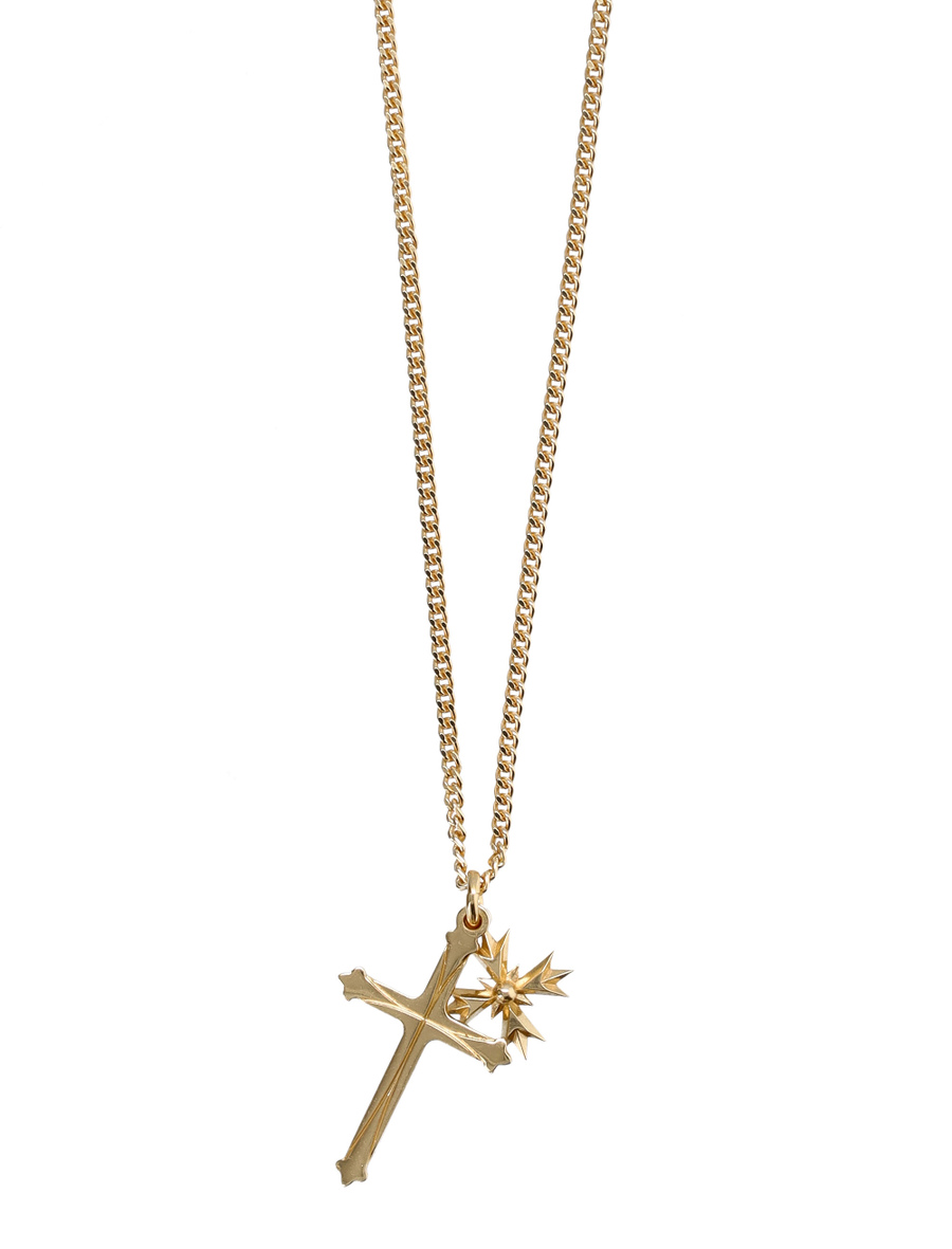 Necklace cross and crest - Spazio Pritelli