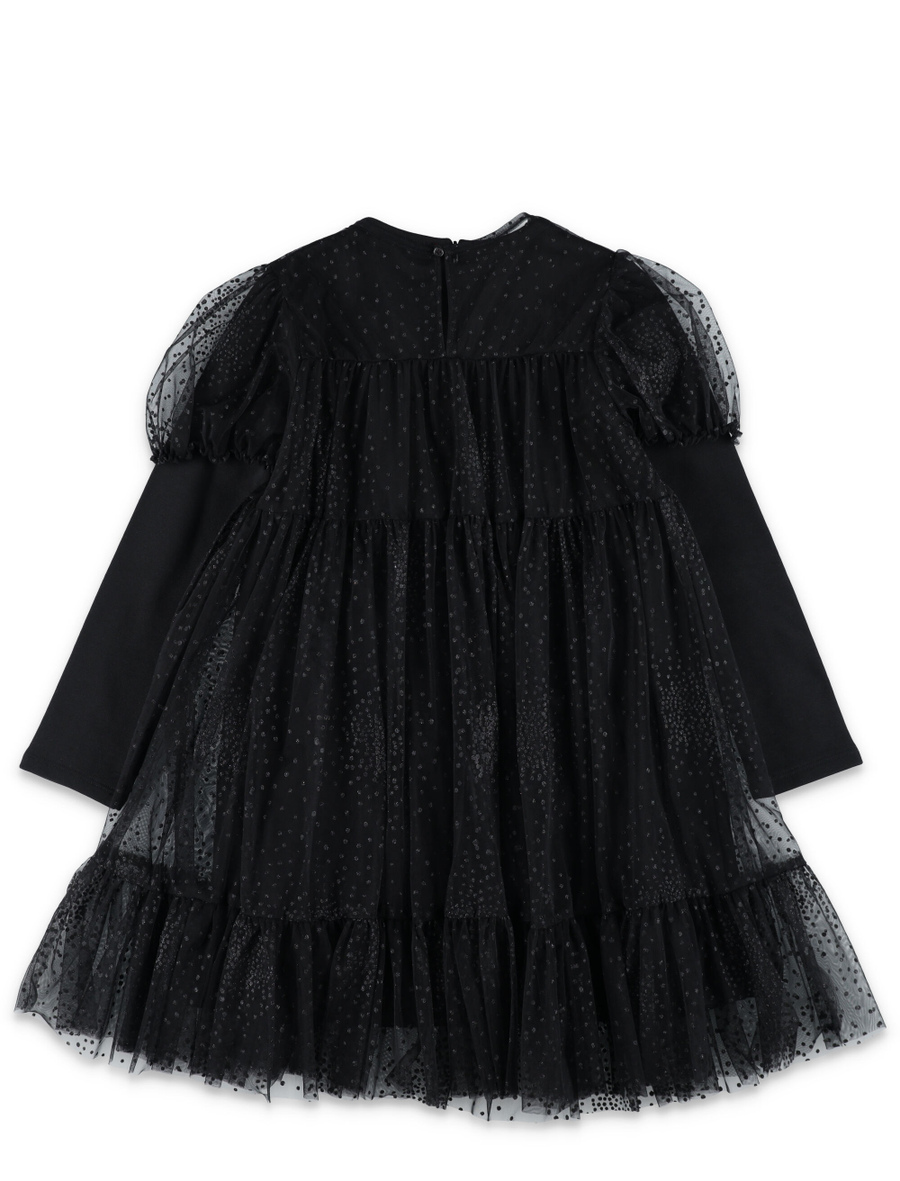 Kid Overlay tulle sweatshirtdress - Spazio Pritelli