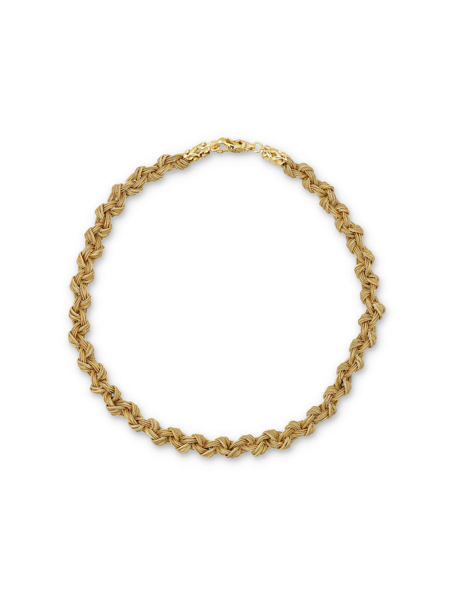New rope knot necklace - Spazio Pritelli