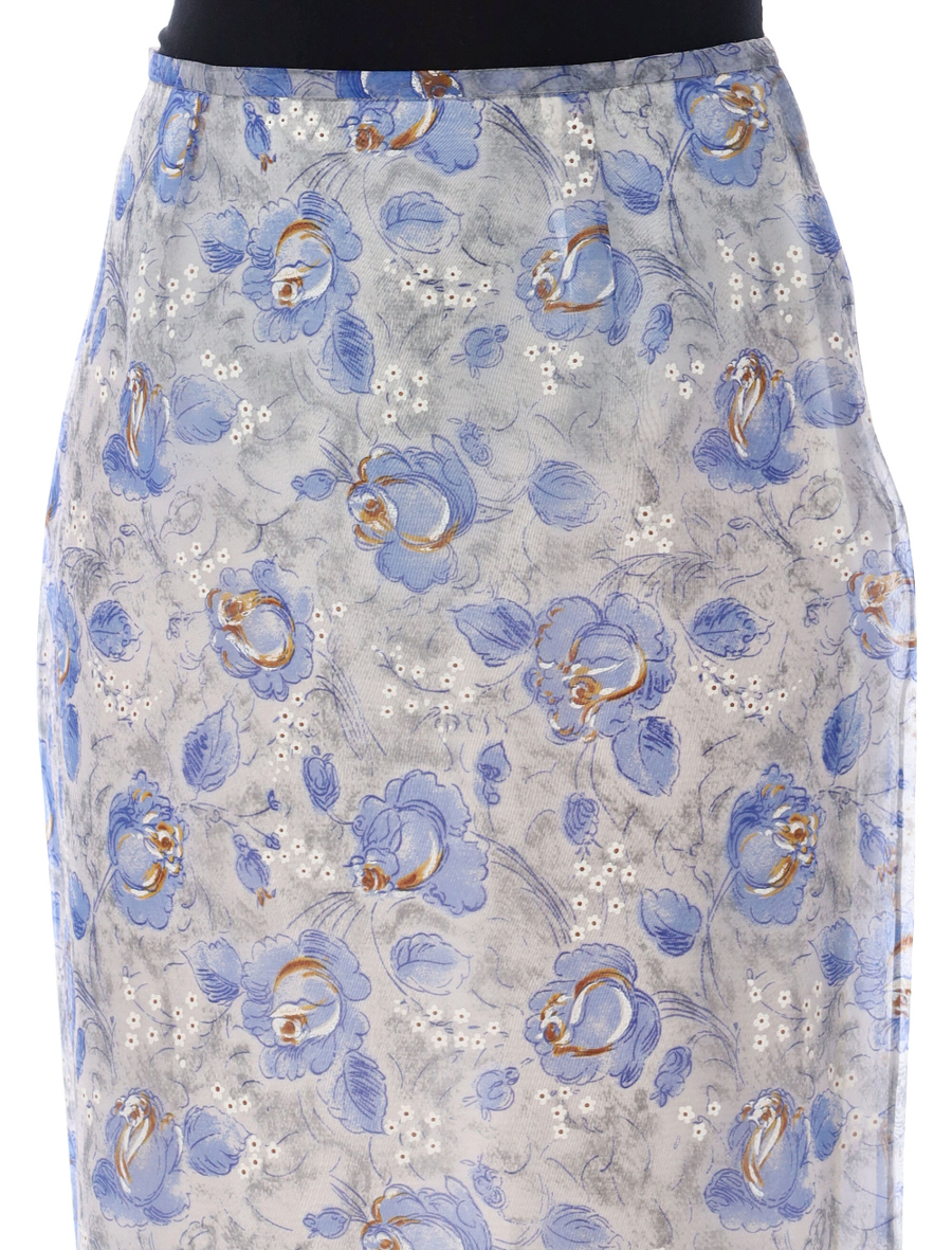 Nylonette Peonia skirt - Spazio Pritelli