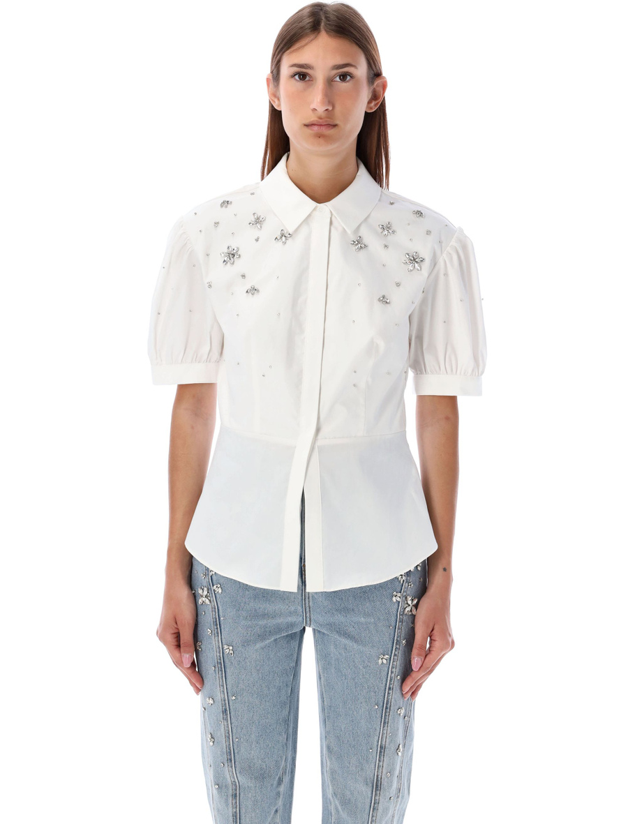 Embellished shirt - Spazio Pritelli