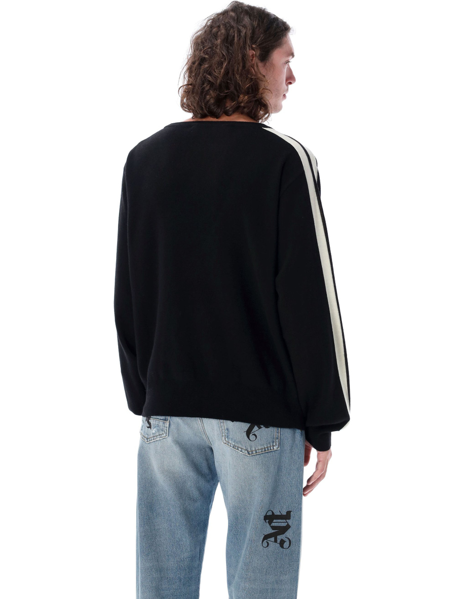 PA monogram track sweater - Spazio Pritelli