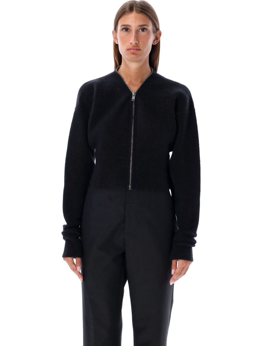 Batwing Klaus zip cardigan - Spazio Pritelli