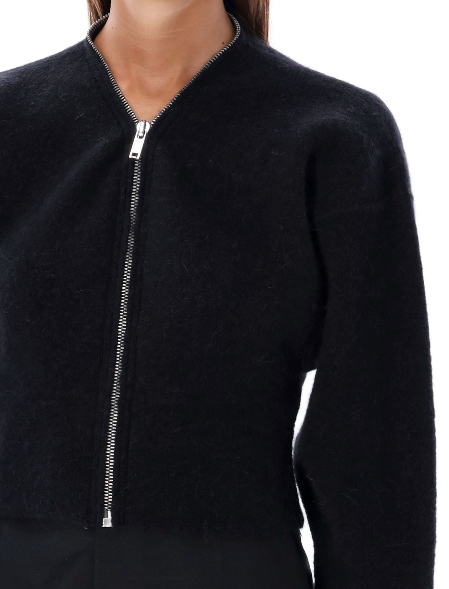 Batwing Klaus zip cardigan - Spazio Pritelli