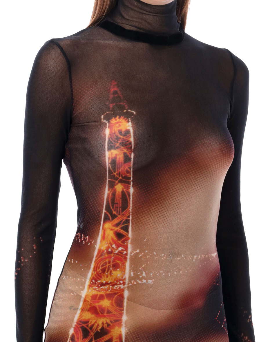 Turtle neck Pigalle dress - Spazio Pritelli