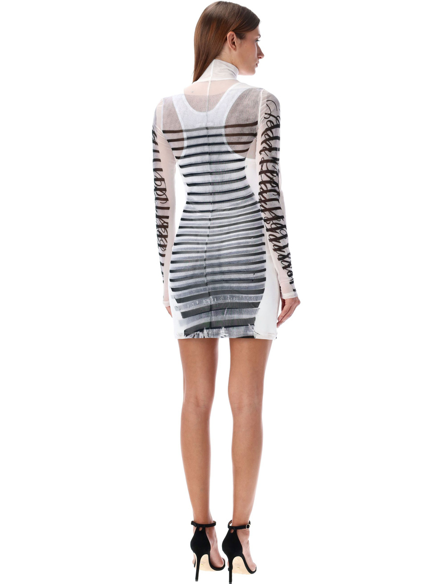 Mini dress feather mariniere - Spazio Pritelli