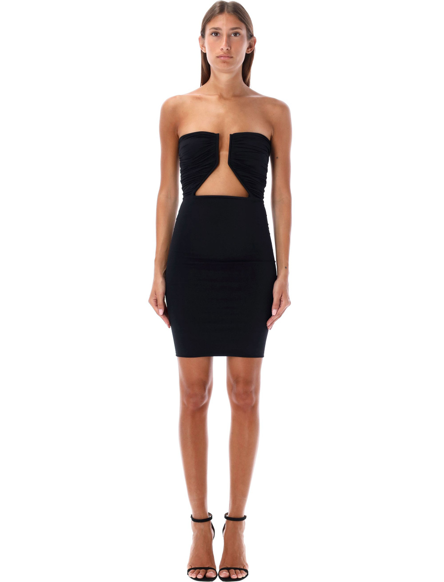 Prong mini dress - Spazio Pritelli