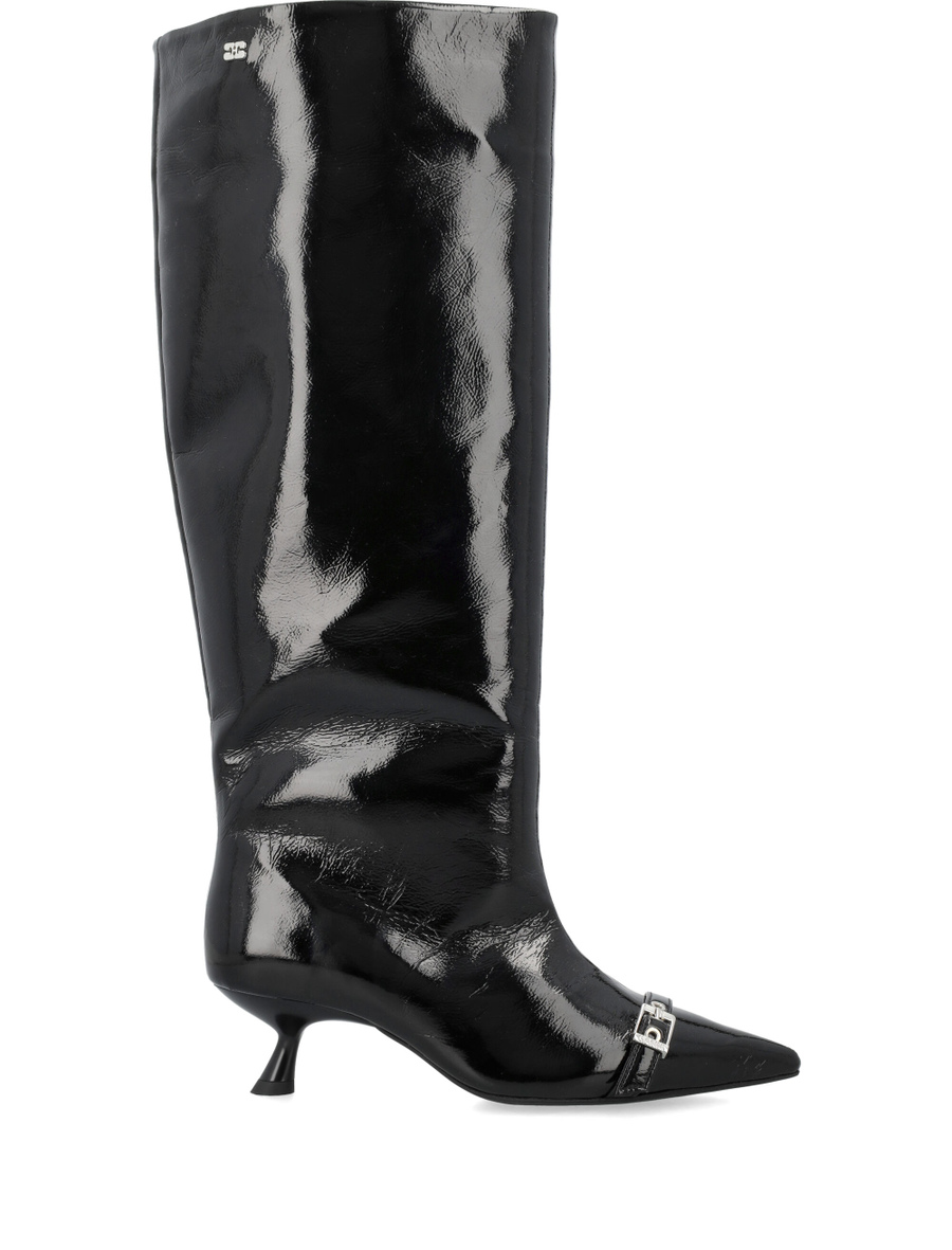 Eyelets slouchy high shaft boot - Spazio Pritelli