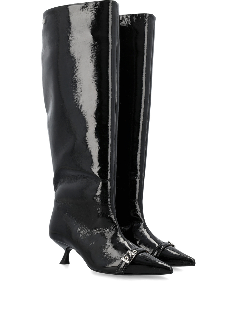 Eyelets slouchy high shaft boot - Spazio Pritelli