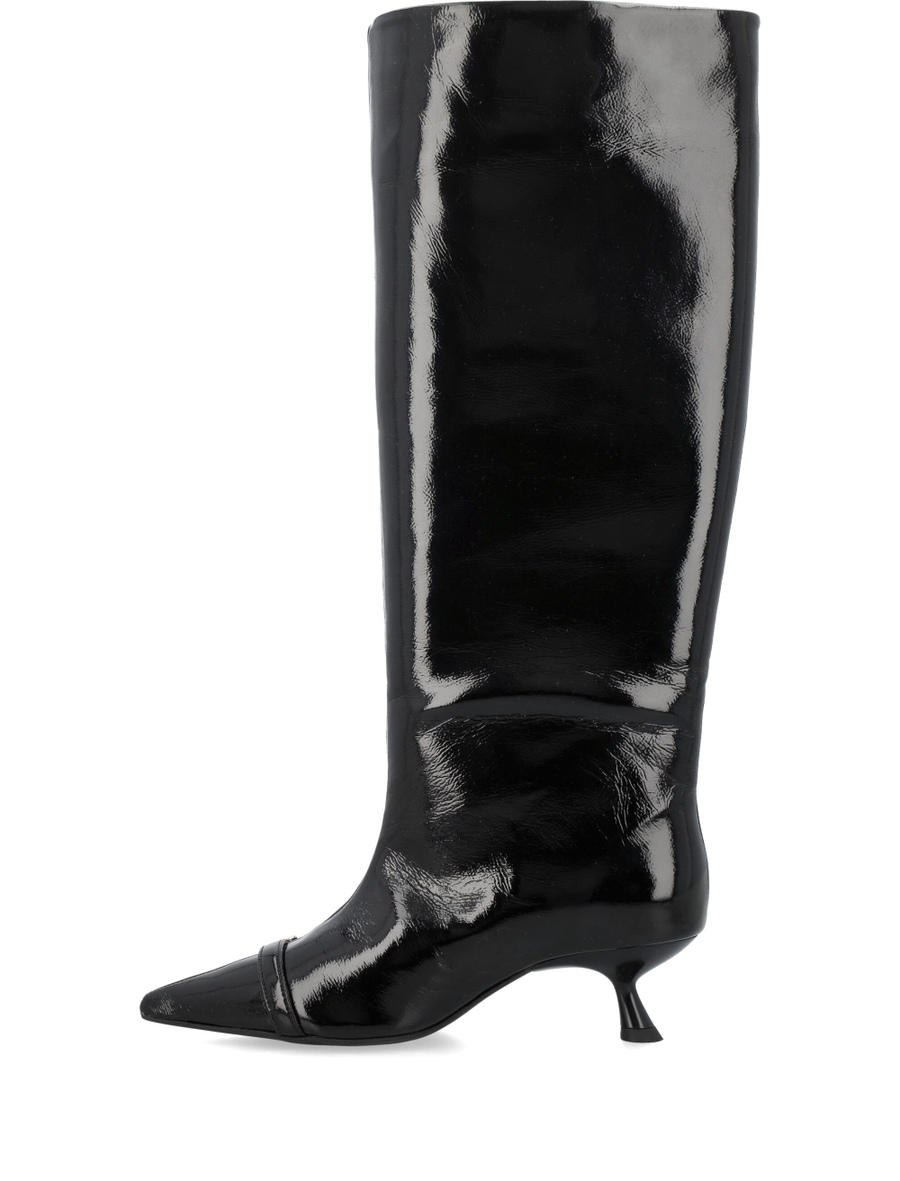 Eyelets slouchy high shaft boot - Spazio Pritelli
