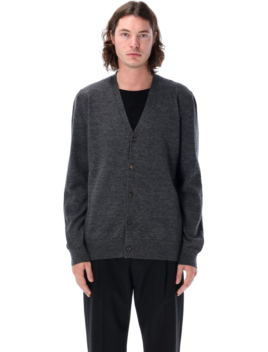 Elbow patches cardigan - Spazio Pritelli
