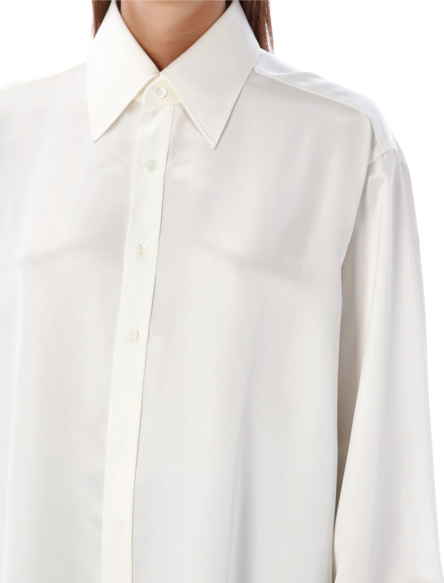 Silk long shirt - Spazio Pritelli