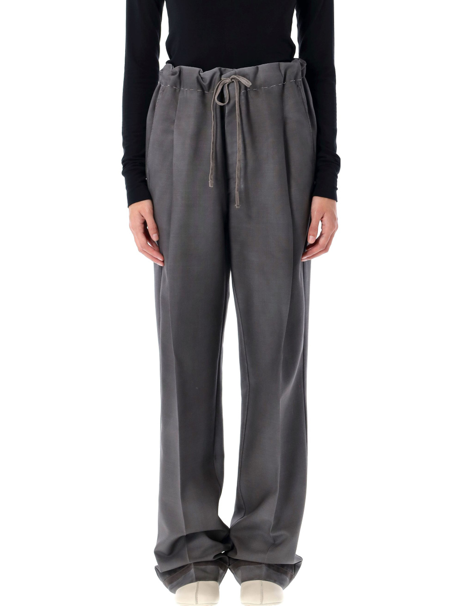 Wool mohair trousers - Spazio Pritelli