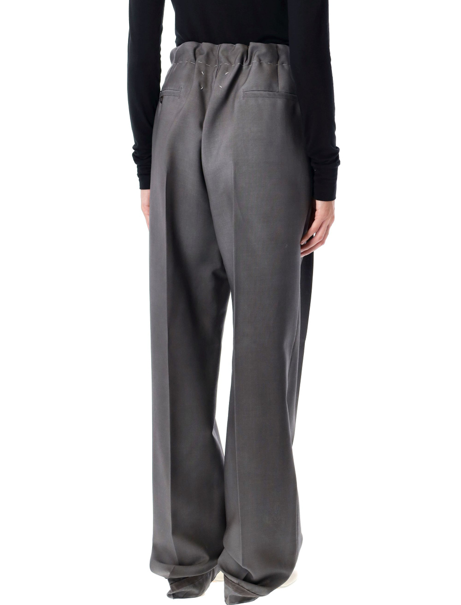 Wool mohair trousers - Spazio Pritelli