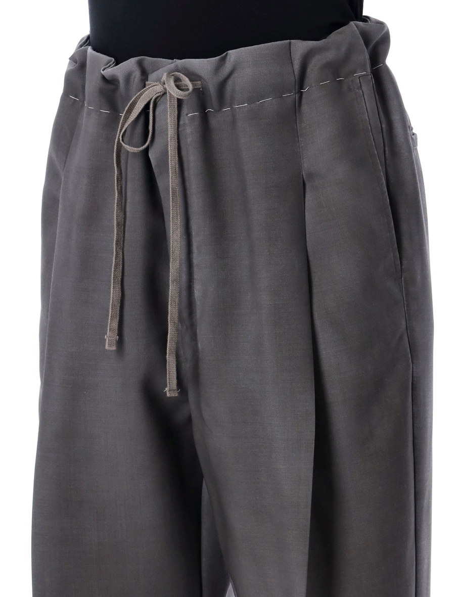 Wool mohair trousers - Spazio Pritelli